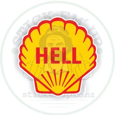 Hell Vinyl Sticker
